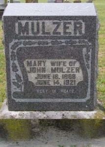 Anna Mary Lottes gravestone