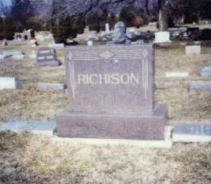 Richison gravestone