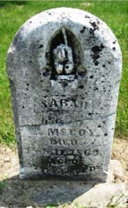 Sarah Robbins gravestone