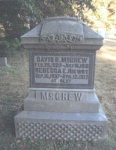 Rebecca Ellen Saltsgiver gravestone