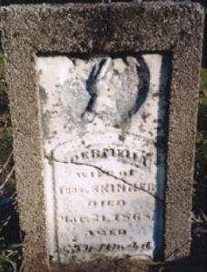 Permelia Skinner gravestone