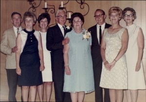 Archie and Lillian's 50th Wedding Anniversary, 1969, Escanaba, MI